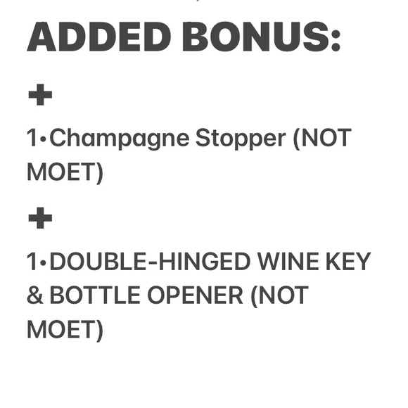 MOET & CHANDON Wine Charms - 3 LEFT - Picture 4 of 15